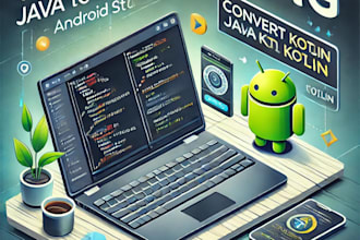 convert your java to kotlin in android studio , free ask
