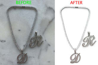 jewelry image retouching or editing product retouching