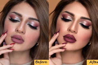 do high end photo retouching and photoshop editing