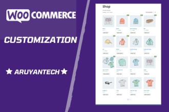 be wordpress expert for woocommerce customization and fix issues