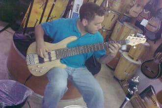 play the electric bass for you