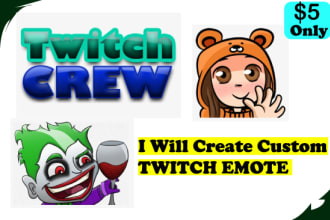 create twitch emotes professionally, animated emotes