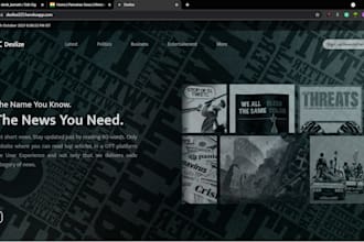 deliver a highly finished website