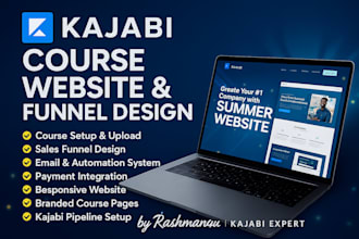 migrate or build your websites and salesfunnel  to kajabi, gohighlevel