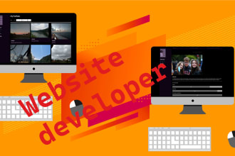 be the creator of a static website for your business