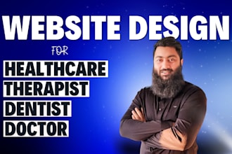 design a modern medical, dental, clinic or healthcare wordpress website