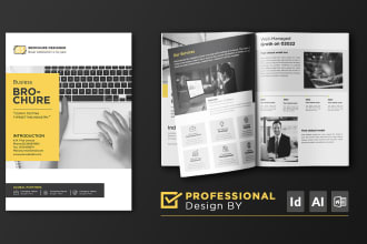 design brochure, proposal, company profile, magazine, catalog, booklet, ebook