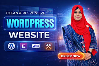 build wordpress website, redesign wordpress, business website
