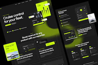 design a saas landing page for your business