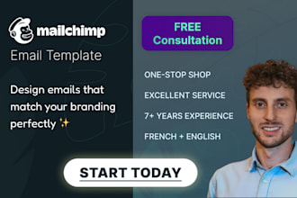 design a bespoke branded email template