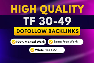 create high tf homepage dofollow permanent seo backlinks