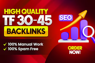create high tf homepage dofollow permanent seo backlinks