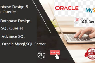 create sql query, design database, stored procedures, tables, erd, eerd
