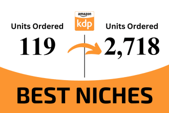 do amazon KDP niche research