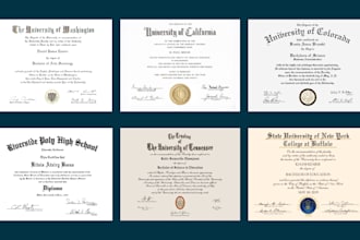 design professional certificate, diploma certificate, and custom certificate
