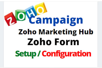 do anything in zoho campaign, marketing hub, and zoho form
