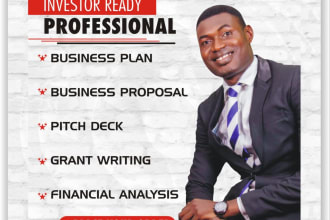write a complete business plan with financial projections