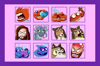 draw emotes or badges