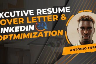 review and rewrite your resume or CV at an executive level