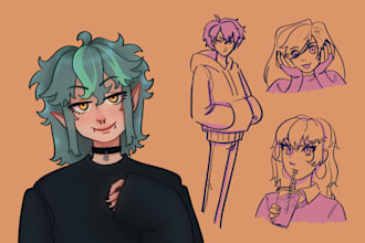 do digital artwork commissions for you