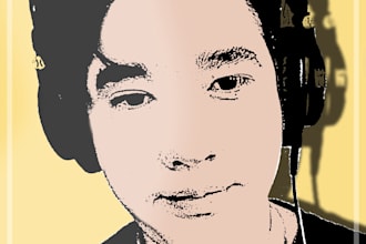painting texture, cartoon by you photo