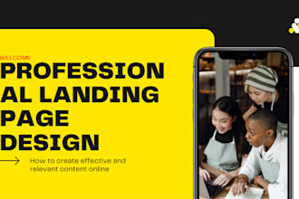 do professional landing page design