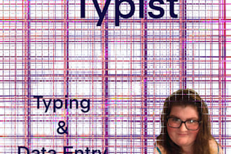 do data entry and typing