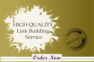 do four months SEO package offsite link building