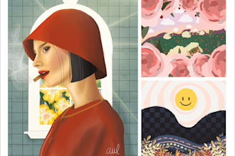 design a creative artwork that represent your vision