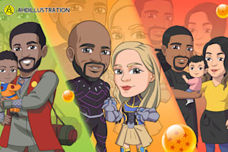 make your portrait into chibi style