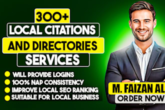 do local citations for any country, canada, USA, UK, germany for local SEO