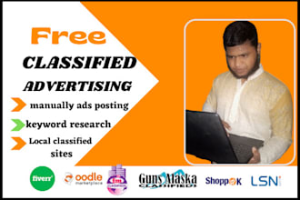 do classified advertising in USA for your business manually