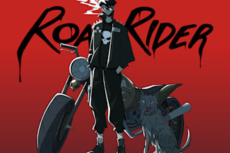 draw illustration,  poster, and album cover
