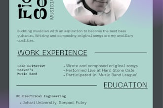 make you an attractive resume with unlimited reviews