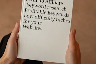 do profitable niche  research, targetable keyword
