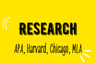 do apa, mla, harvard, chicago referencing