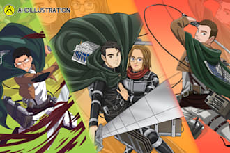 draw you in attack on titan style