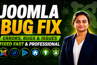 fix, customize, redesign or develop your joomla website