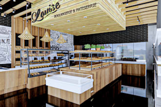 design interior of your apartment, restaurant, office