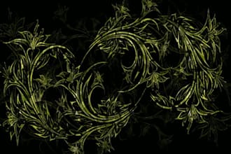 create unique nft abstract digital art