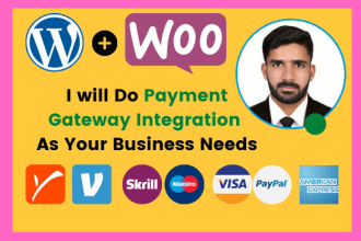do stripe, paypal, or any payment gateway integration to the website