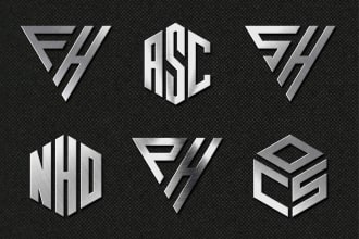 design your lettering monogram logo