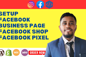 create and setup facebook business page, ig,fb fan page and social media account