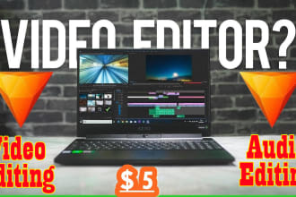 do all basics audio and video editing trimming crop change format etc