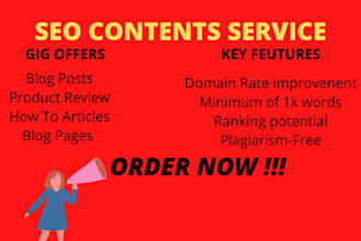 write incredible SEO contents
