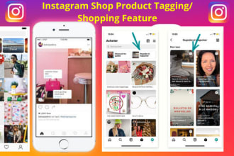 create instagram shop with product tagging feature