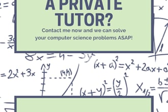write computer science article, presentation and tutoring in english and urdu