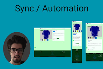 develop custom API synchronization and automation with nestjs