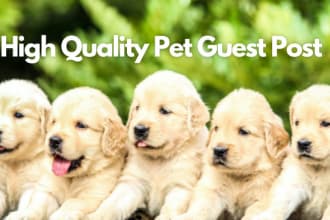 do guest post for your pet website