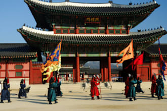 make a photo about korea everything